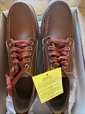 NIB Men’s Work America Leather Oxfords‎ SZ 11.5 D